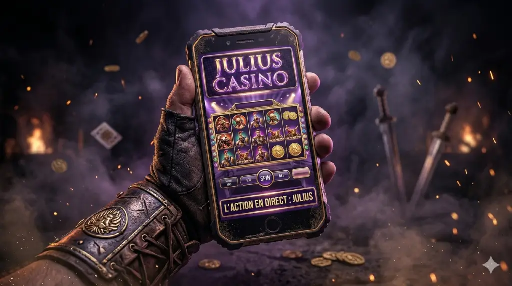 Julius Casino — Application Mobile
